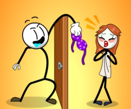 Spel Trolltjuvstickman  på nätet