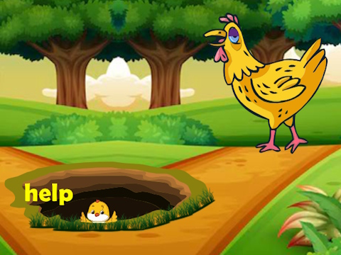 Spel Farlig situation kyckling fly  på nätet