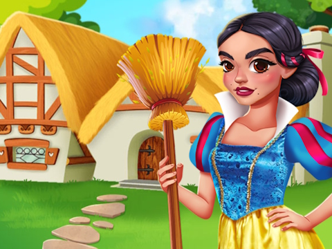 Spel Prinsessan städning  på nätet