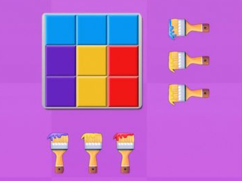Spel Utmana färgblock  på nätet