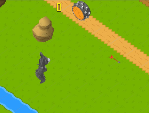 Spel Ratomilton korsar vägen  på nätet