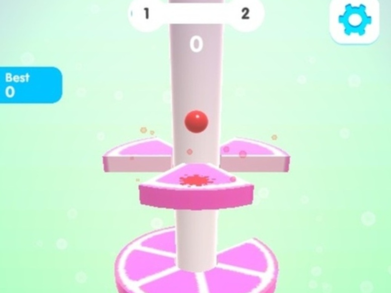 Spel Saftig hopp  på nätet