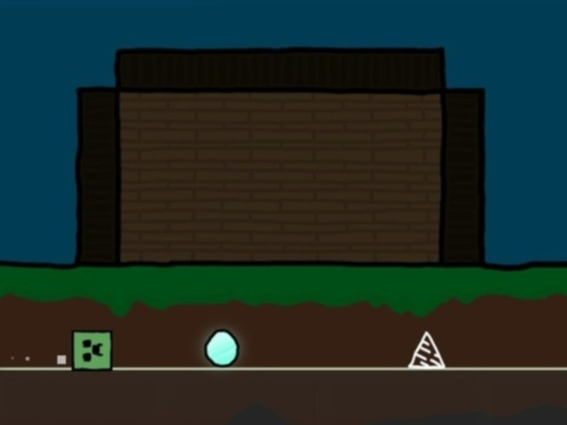 Spel Geometri utslag men mcraft  på nätet