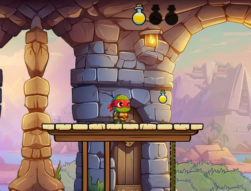 Spel Sköldpadda  på nätet