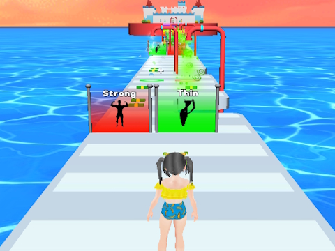Spel Princess Dress Up Run  på nätet
