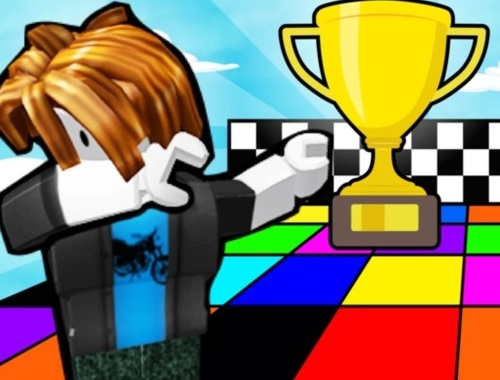 Spel Färg Race Obby  på nätet