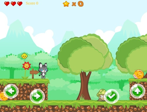 Spel Baby cat äventyr  på nätet