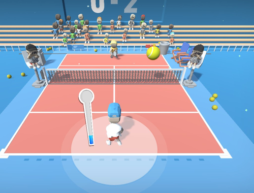 Spel Tenniskonflikt  på nätet