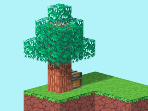 Spel Skyblock 3D: Överlevnad  på nätet