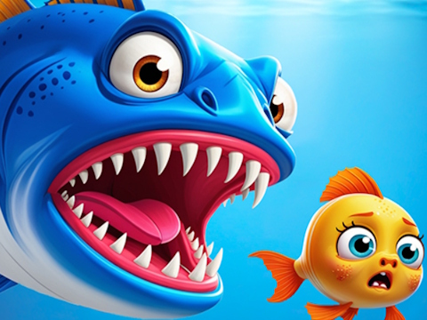 Spel Hungrig fisksaga  på nätet