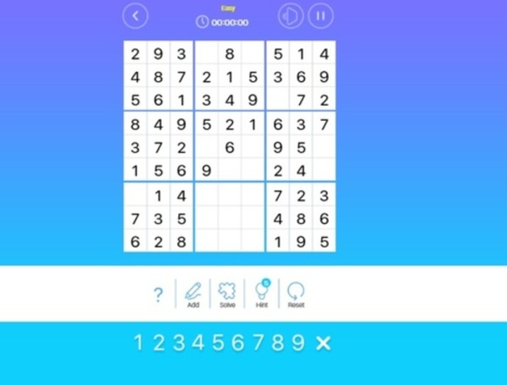 Spel Mästare sudoku  på nätet