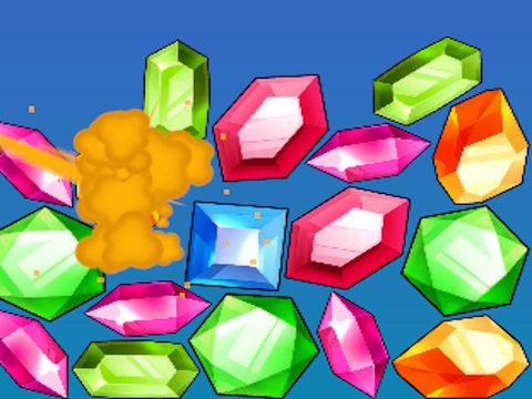 Spel Slå samman diamanter: Treasure!  på nätet