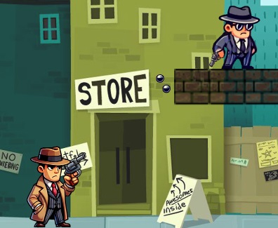 Spel Gangsters shootout  på nätet