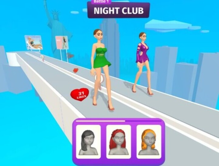 Spel Modekamp  på nätet