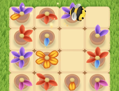 Spel Bloom Sort 2: Bee Puzzle  på nätet