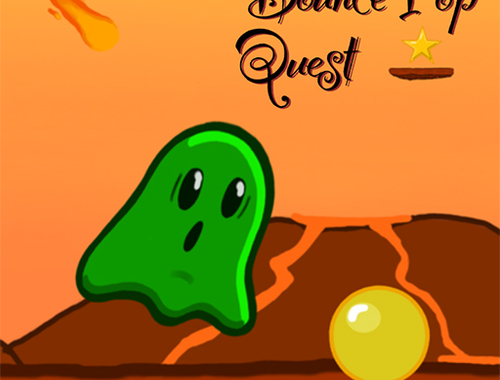 Spel Studsa pop quest  på nätet