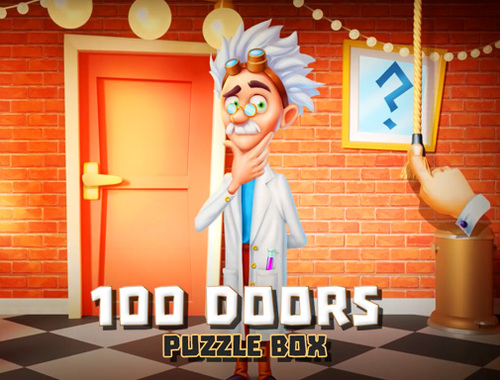 Spel 100 dörrar pusselbox  på nätet