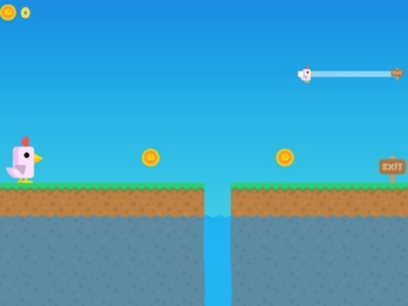 Spel Kyckling skrik  på nätet