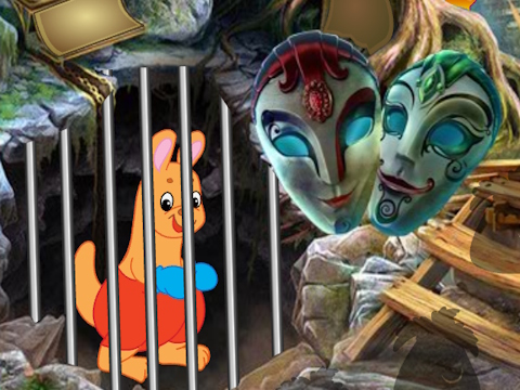 Spel Rolig känguru räddning  på nätet