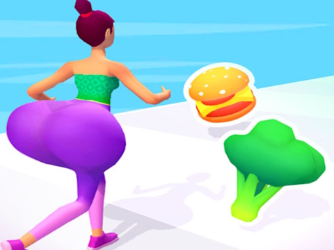 Spel Twerk it! Body Race 3D  på nätet