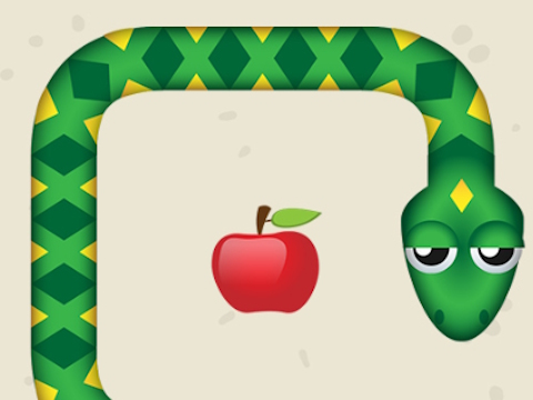 Spel Orm äter matspel  på nätet