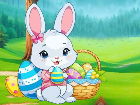 Spel Easter Bunny Jungle Escape  på nätet