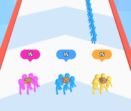 Spel Count Master Match Color Run  på nätet