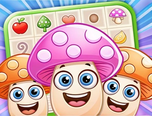 Spel Svampfeber Match 3  på nätet