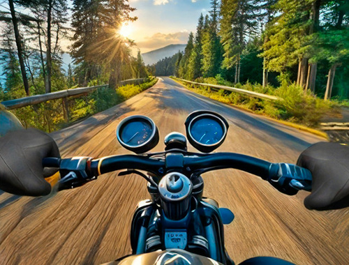 Spel Motorcykel racer: Road Mayhem  på nätet