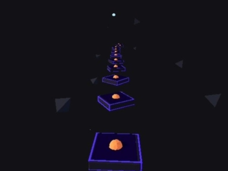 Spel Tiles Hop Ball Music  på nätet