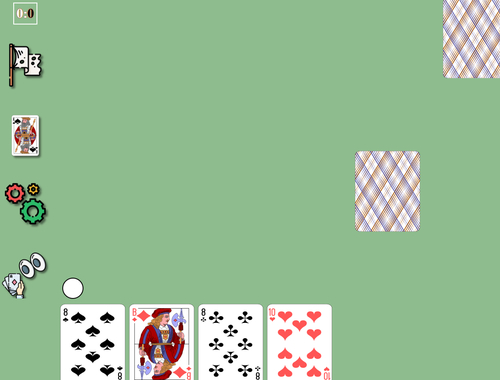 Spel Mau -mau - 101 kortduell  på nätet