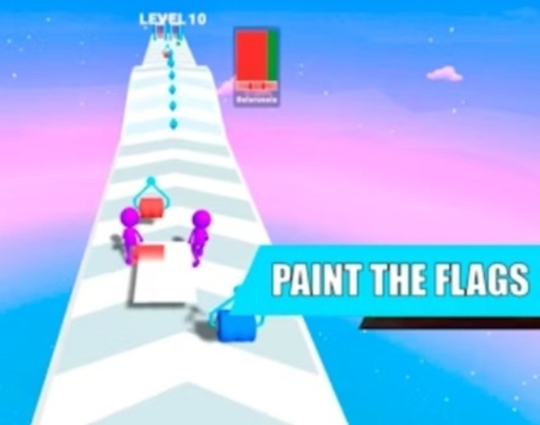 Spel Måla flaggorna  på nätet
