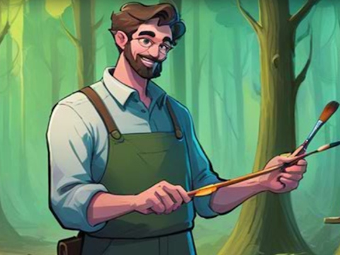 Spel Kreativa artister fly  på nätet