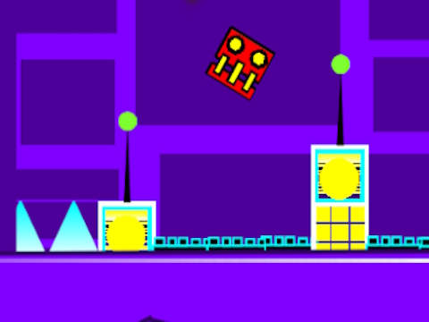 Spel Geometri Dash dödlåst  på nätet