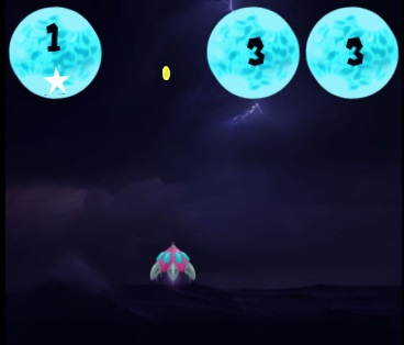 Spel Rymdskytt 2d  på nätet