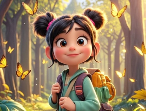 Spel Hitta skillnaderna: Unicorn Forest  på nätet