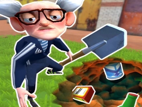 Spel Gräva ett hål i Ryssland  på nätet