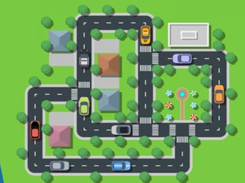 Spel Trafikparkering  på nätet