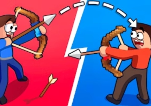Spel Två bågskyttar bågar duell  på nätet