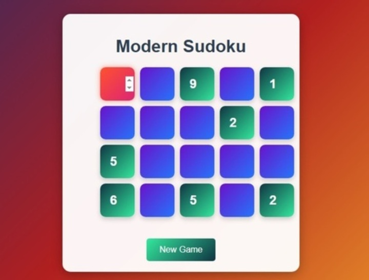 Spel Modern sudoku  på nätet
