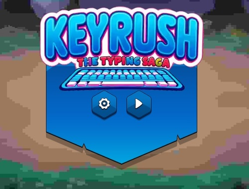 Spel Key Rush - Typing Saga  på nätet