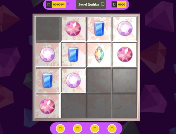 Spel 3d Jewel Sudoku  på nätet