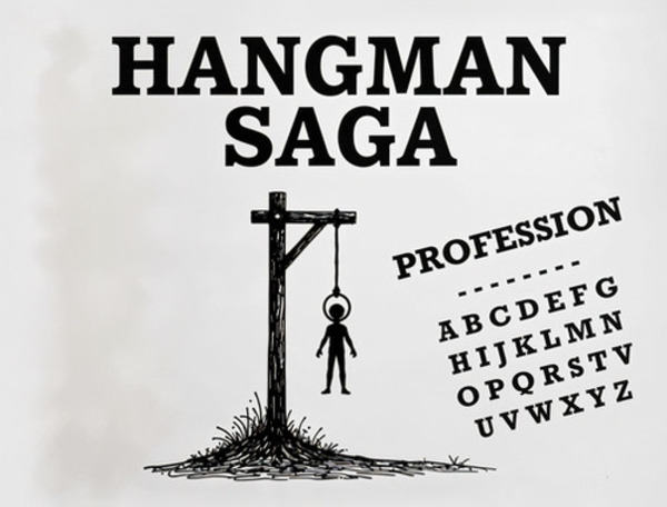 Spel Hangman saga  på nätet