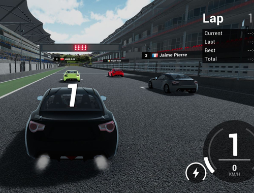 Spel Real GT Racing Simulator  på nätet