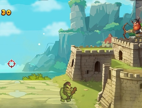 Spel Slottskydd  på nätet