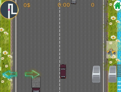 Spel Cab Car - Taxi -körning och passagerarupphämtning  på nätet