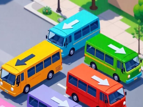 Spel Crazy Bus Car Jam parkering  på nätet