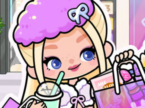 Spel Jigsaw Puzzle: Aha World Shopping Spree  på nätet