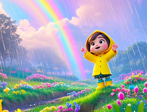 Spel Hitta skillnaderna: Rainbow Bridge  på nätet