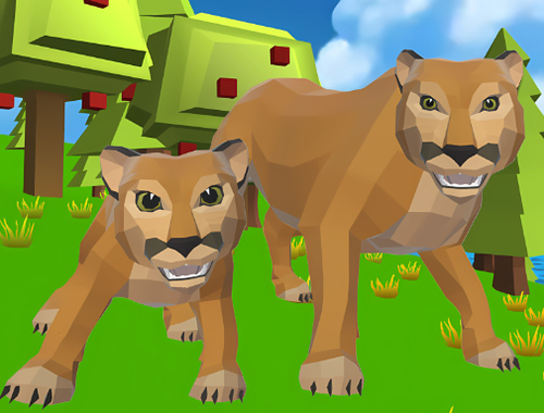 Spel Cougar Simulator: Big Cats  på nätet